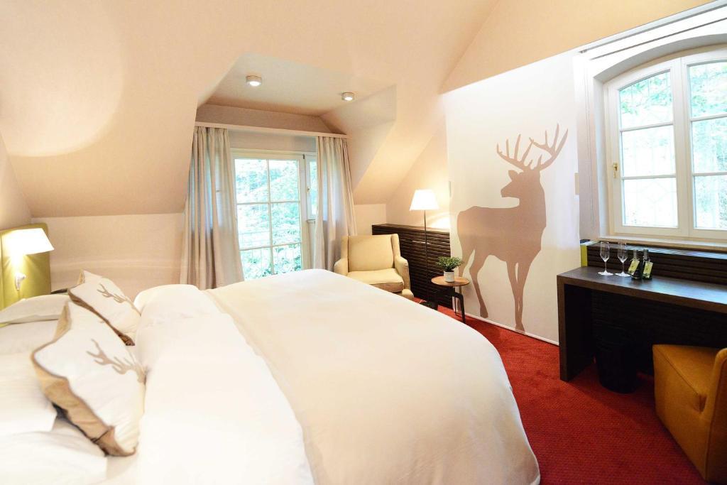Romantik Hotel Jagdhaus Waldfrieden Bilsen Стая снимка